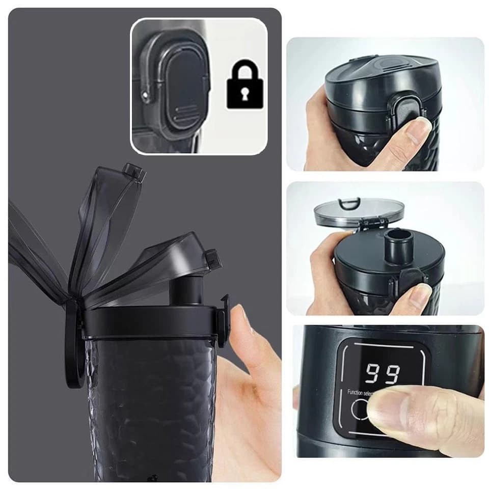 ✅Elektryczny Shaker Do Odżywek Treningowych
-Pojemność 700ML