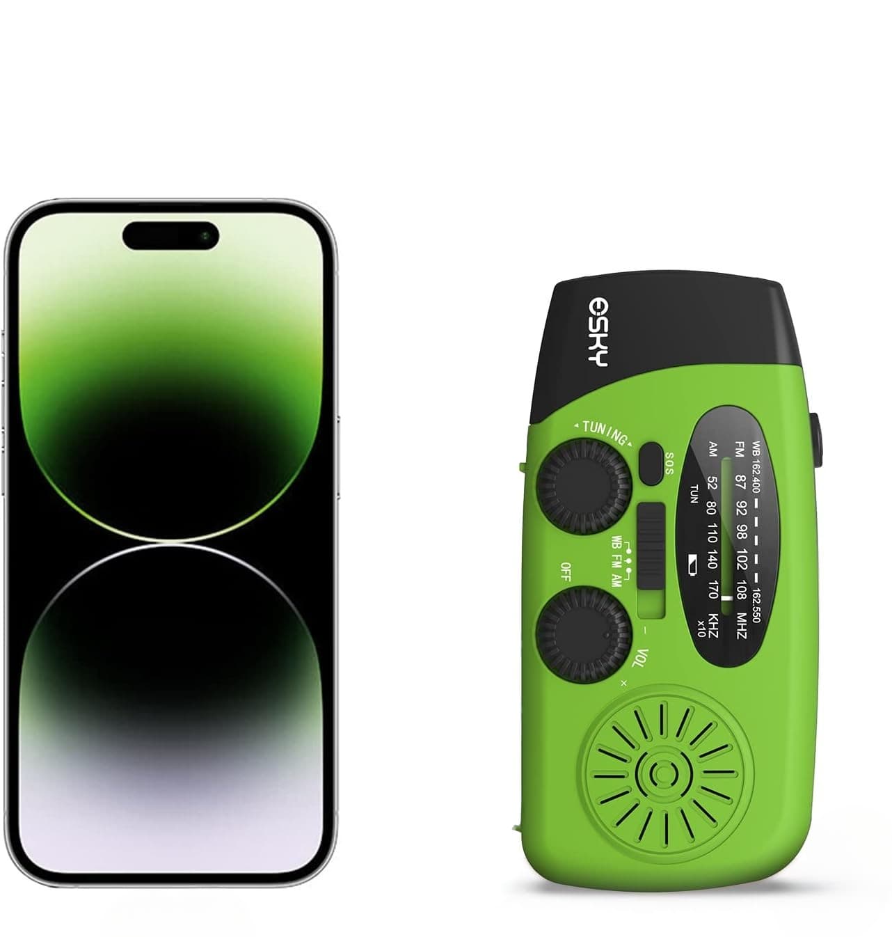 ✅Radio Turystyczne Z Korbką Awaryjną
Trzy Metody Ładowania
Funkcja Latarki
Funkcja PowerBank