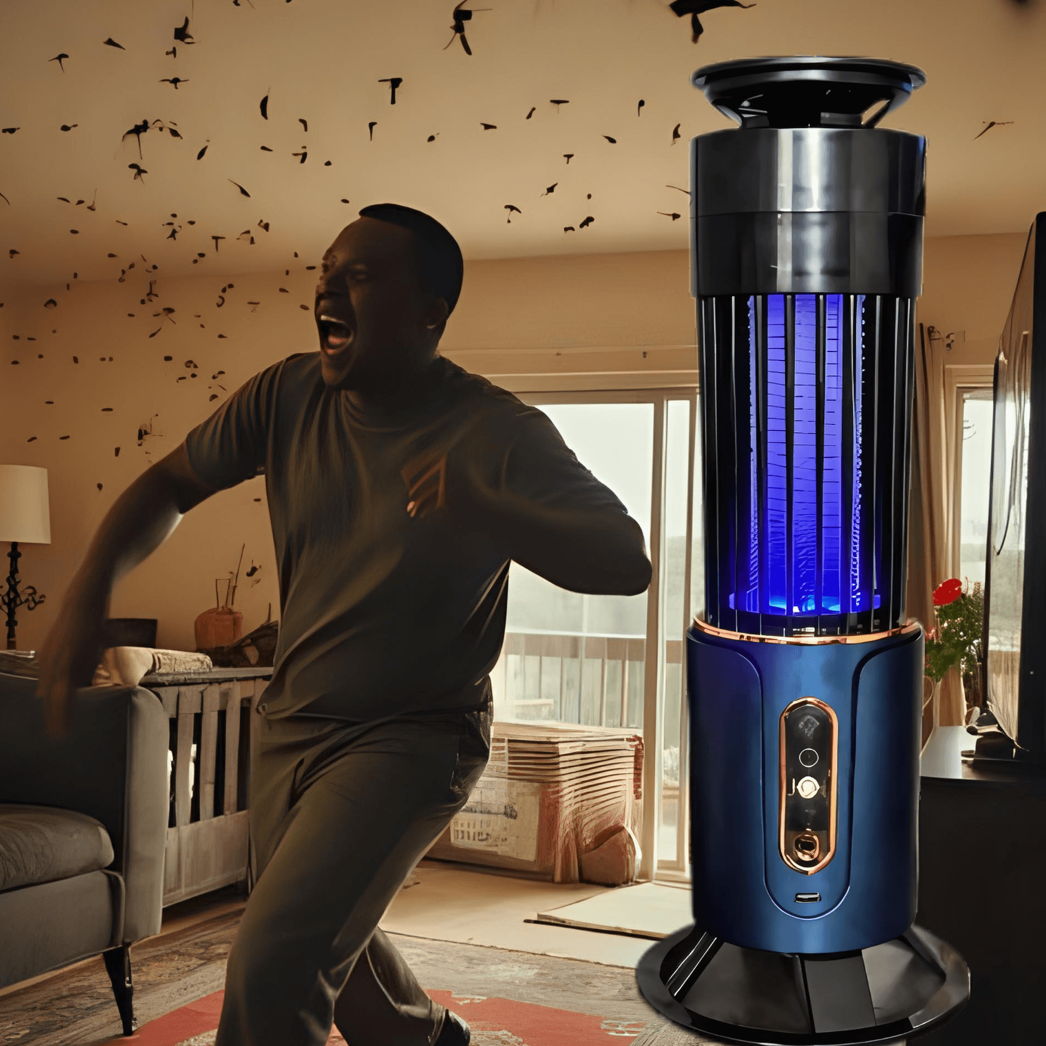 ✅Lampa Przeciw Komarom/Insektom

 Nanoprąd wytępiający

 Zwabienie UV

Zasięg 300M 

Funkcja Lampki Nocnej 

(2000 mAh)

 Rozwiąż Problem Skutecznie