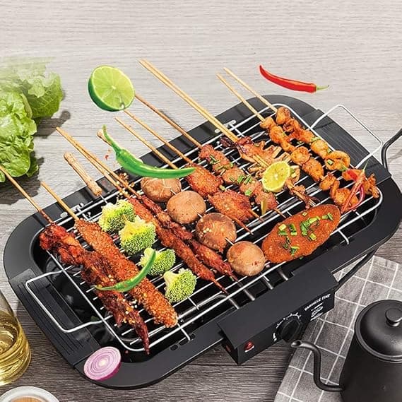 ✅Elektryczny Grill Bezdymny
-6 Regulacji Temperatury
-Szybkie Nagrzewanie
-Temp. Max.  350 Stopni
-Nieprzywierający Ruszt.
Przysmaki Z Grilla Cały Rok