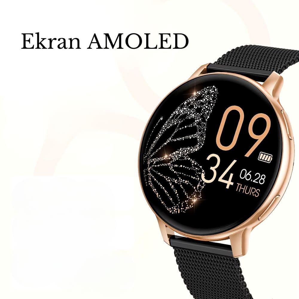 ✅ Inteligentny Multifunkcyjny Zegarek
Smart-Watch
-Asystent Zdrowia i Sportu
 (Ekran Amoled)