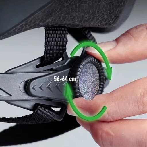 ✅Kask Rowerowy z Lampką.
 Technologia Unicase.
266G