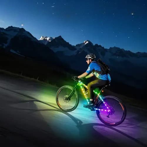 ✅Rowerowa Listwa LED.
Zwiększ Widocznosć W Ruchu
Wyróżnij Sie Na Drodze.
