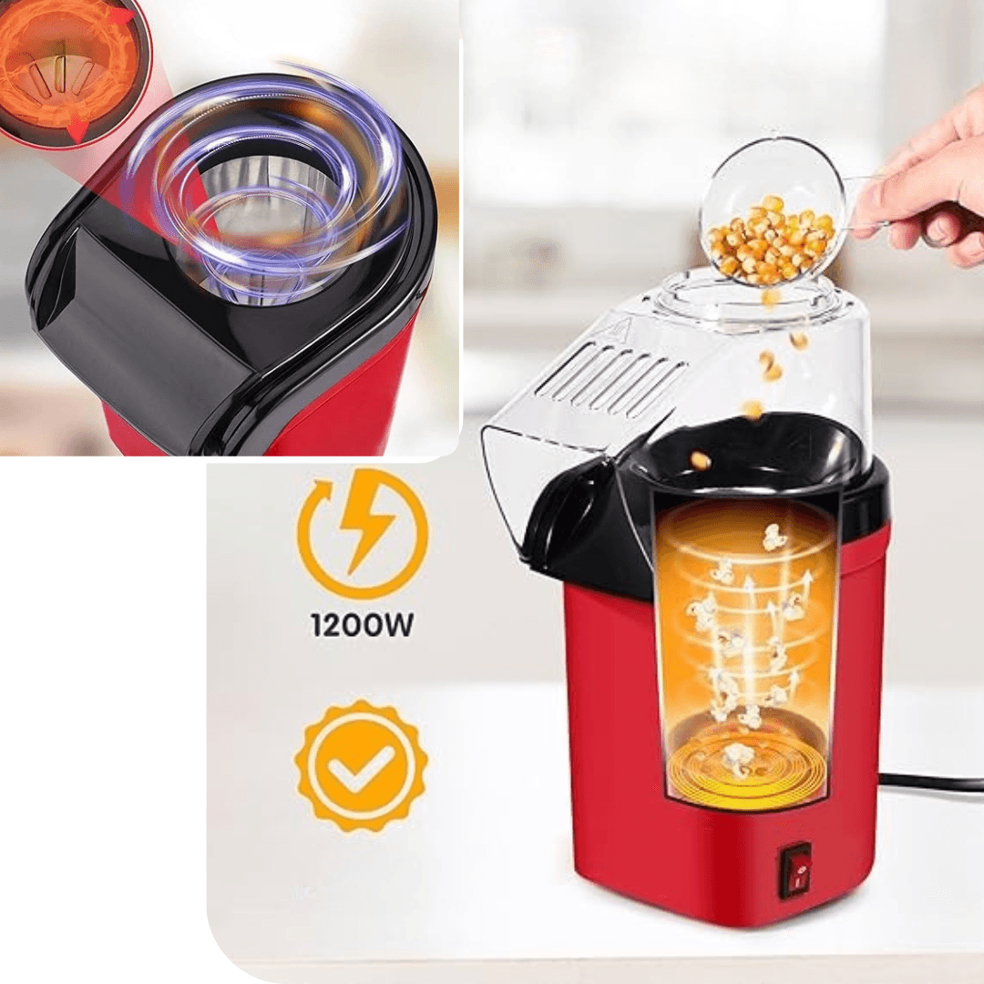 ✅Maszynka Do Popcormu
1200W - 90 Sekund.
800G. Wagi