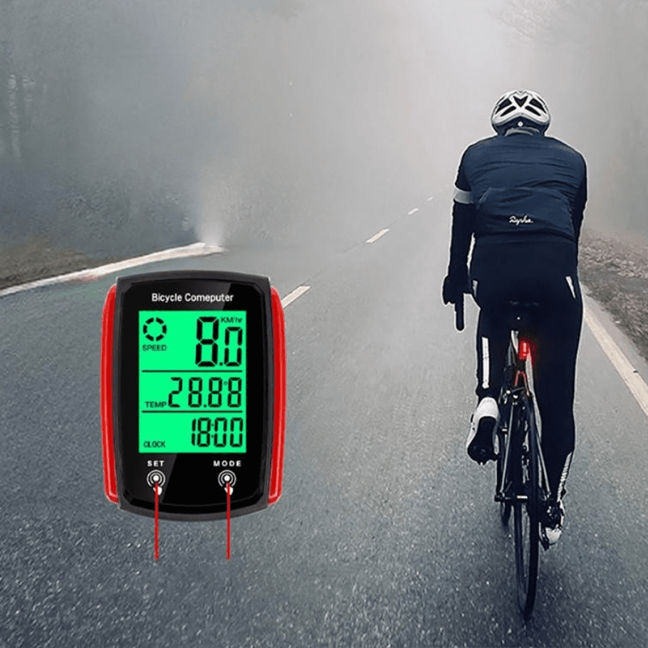 ✅Licznik Rowerowy Z Wyświetlaczem Temperatury Oraz Godziny.
Dokładność Pomiaru -0,001