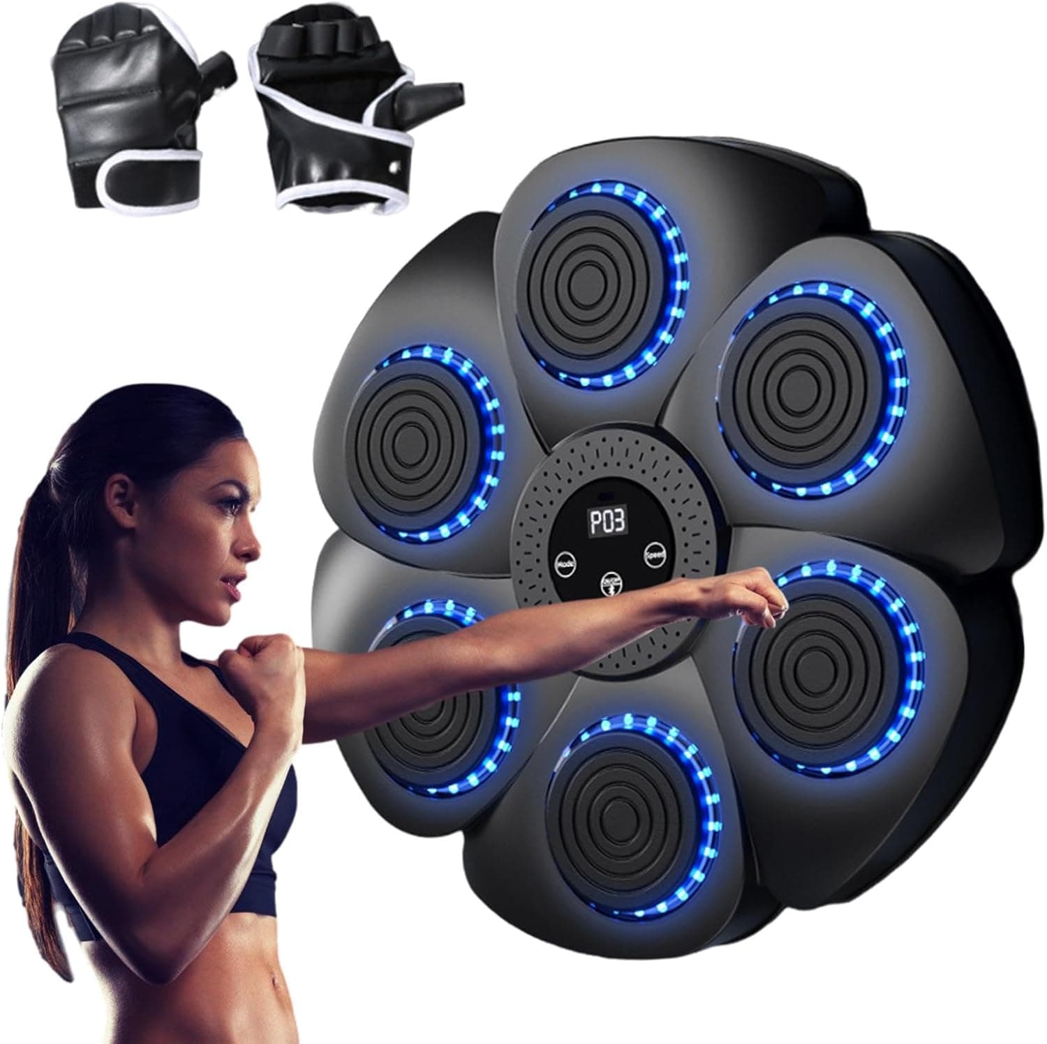 ✅Elektroniczna Tarcza Bokserska.
Bluetooth + Licznikiem Ciosów.