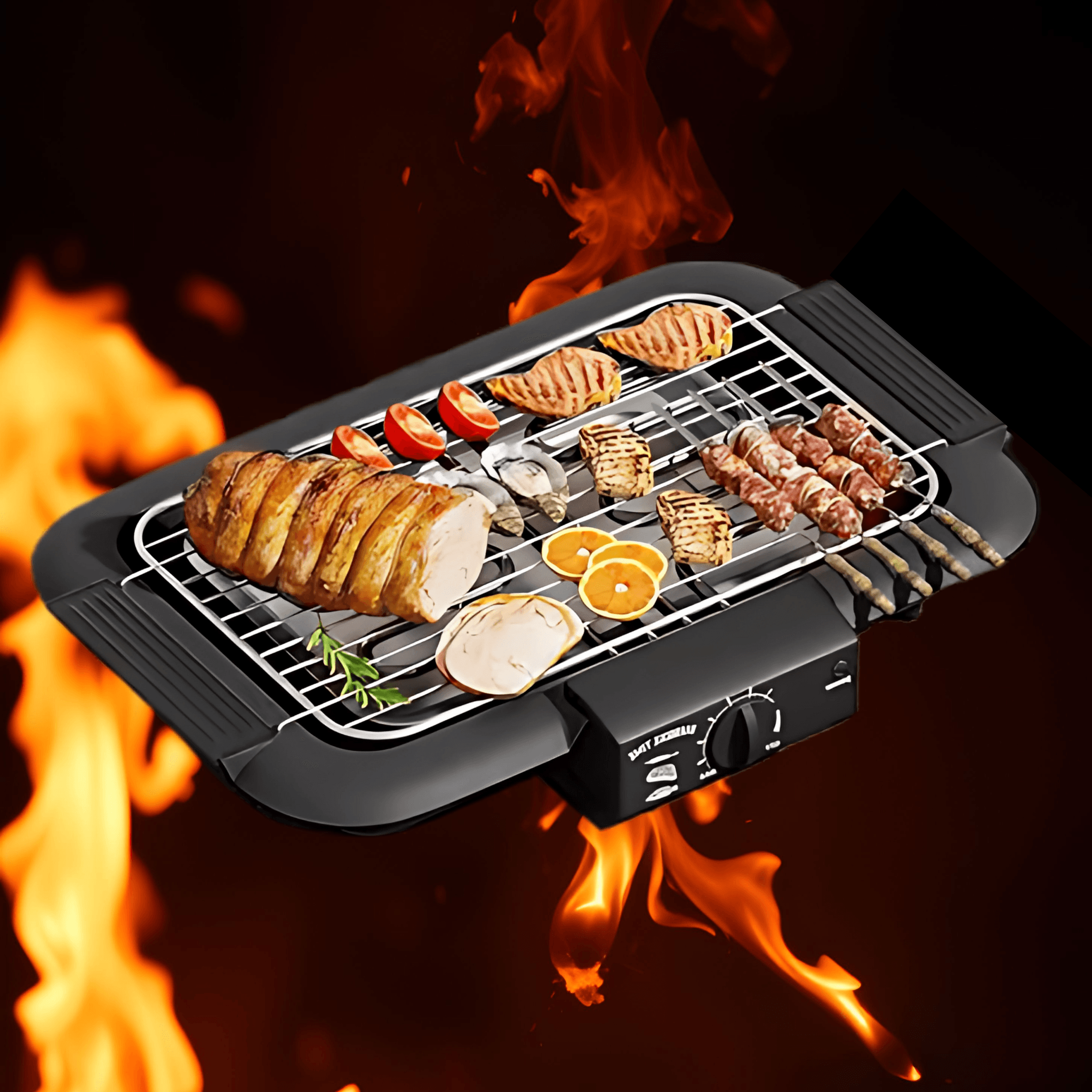 ✅Elektryczny Grill Bezdymny
-6 Regulacji Temperatury
-Szybkie Nagrzewanie
-Temp. Max.  350 Stopni
-Nieprzywierający Ruszt.
Przysmaki Z Grilla Cały Rok