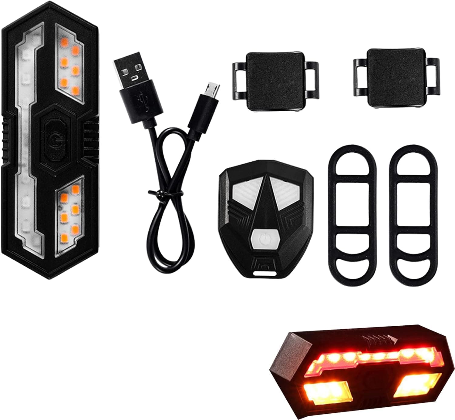 ✅Lampka Tylna Led Z
Kierunkowskazami
6 Trybów Pracy
Pilot Zdalnego Sterowania
8000 Lumenów
700 mAH