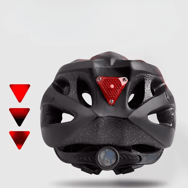 ✅Kask Rowerowy z Lampką.
 Technologia Unicase.
266G