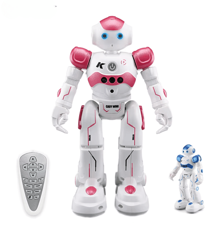 ✅Robot Interaktywny z Funkcją Sterowania Gestami. 
Patrole/Omijanie Przeszkód.
Oczy LED.