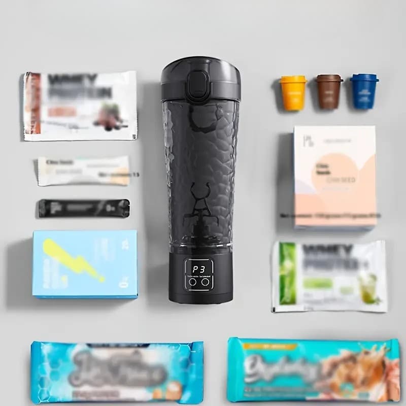 ✅Elektryczny Shaker Do Odżywek Treningowych
-Pojemność 700ML